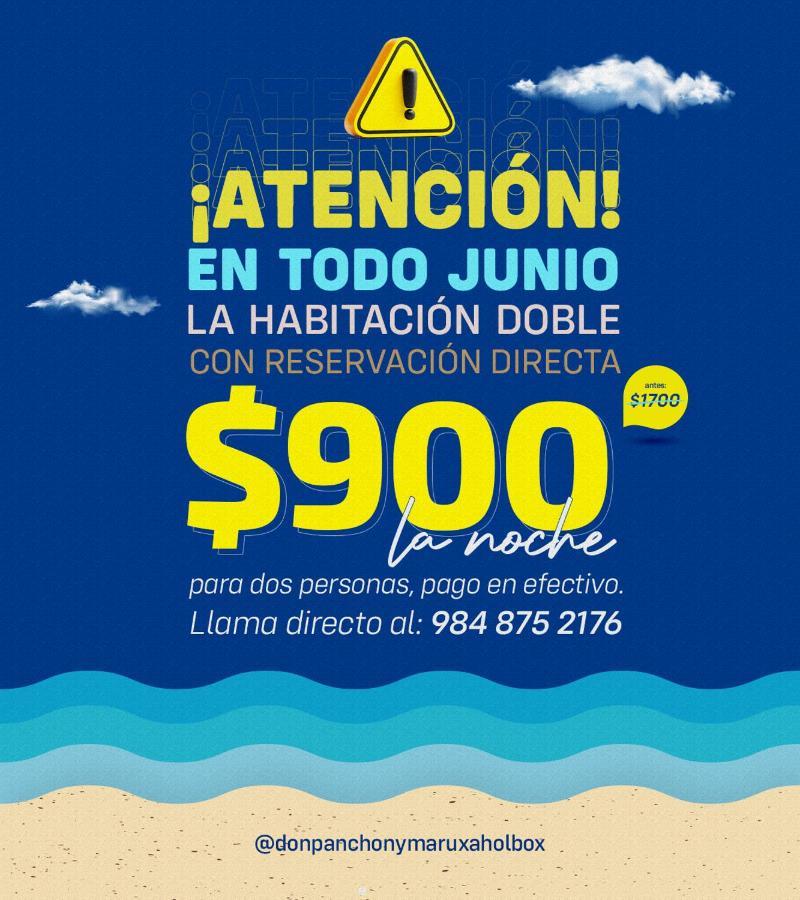 Hotel Don Panchon Y Maruxa Isla Holbox Exterior foto